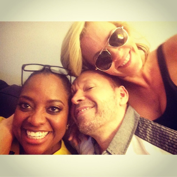 Jenny McCarthy, Sherri Shepherd, Donnie Wahlberg, Instagram Jenny McCarthy, Sherri Shepherd, Donnie Wahlberg, Instagram